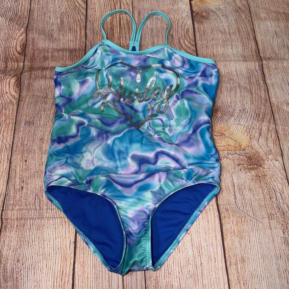 Hurley Girls' One-Piece Swimsuit Size 5/6